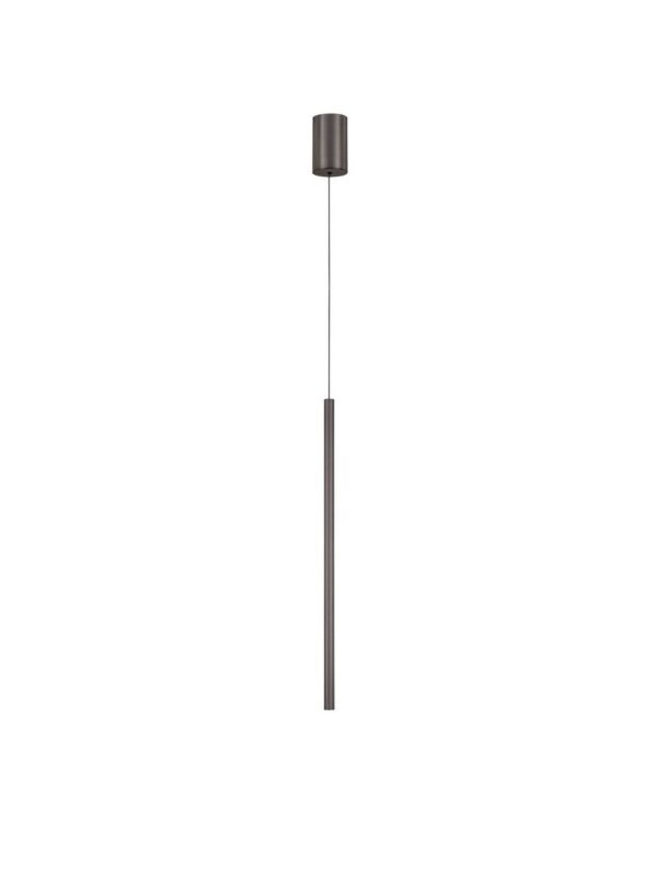 Lampa wisząca nowoczesna Luces Exclusivas MONTERZO, nikiel matowy, LED 4 W, Ø 7 cm – LE46116