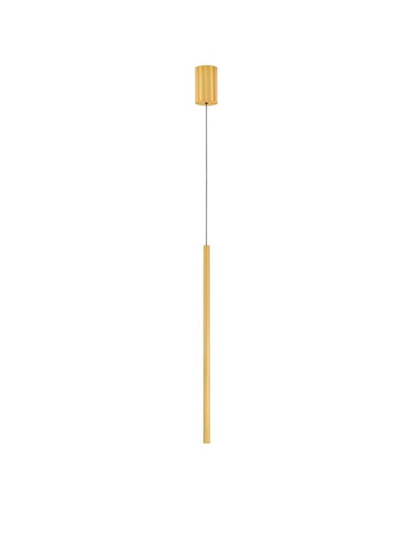 Lampa wisząca nowoczesna Luces Exclusivas MONTERZO, złota, LED 4 W, Ø 7 cm – LE46119