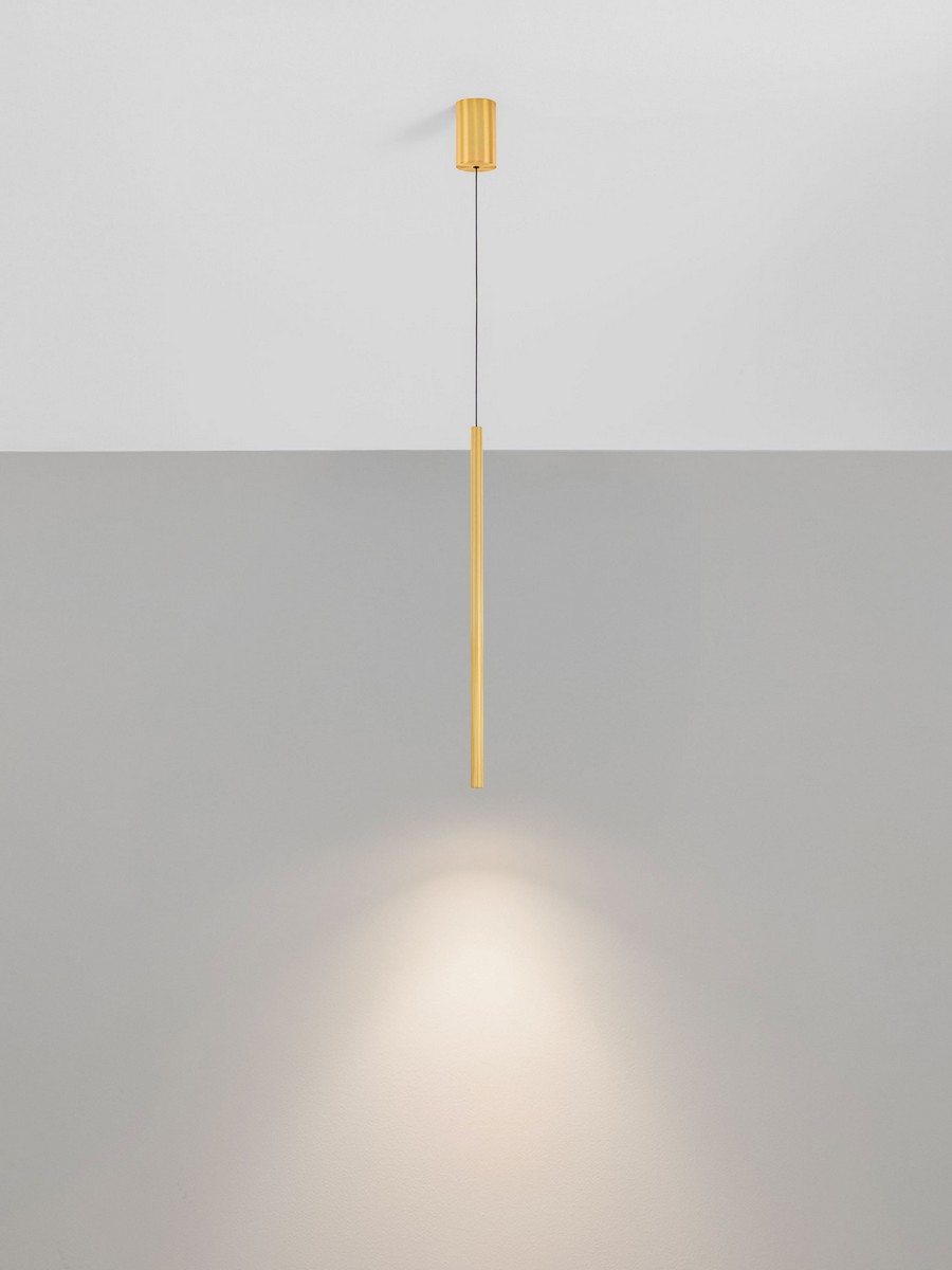 Lampa wisząca nowoczesna Luces Exclusivas MONTERZO, złota, LED 4 W, Ø 7 cm – LE46119 - obrazek 3