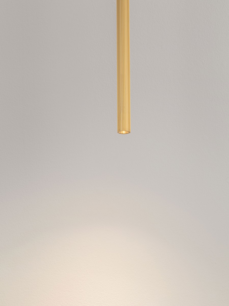 Lampa wisząca nowoczesna Luces Exclusivas MONTERZO, złota, LED 4 W, Ø 7 cm – LE46119 - obrazek 4