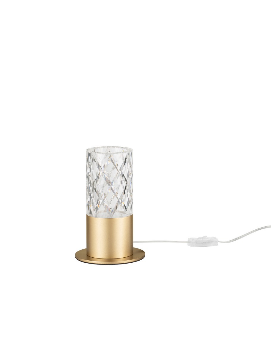 Lampa stołowa nowoczesna Luces Exclusivas MURO, złota, LED 5 W 3000 K, wys. 18,5 cm – LE46125