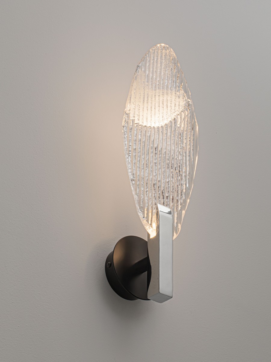 Kinkiet nowoczesny Luces Exclusivas ROALES, chrom, LED 3 W 3000 K, Ø 14,5 cm – LE46142 - obrazek 4