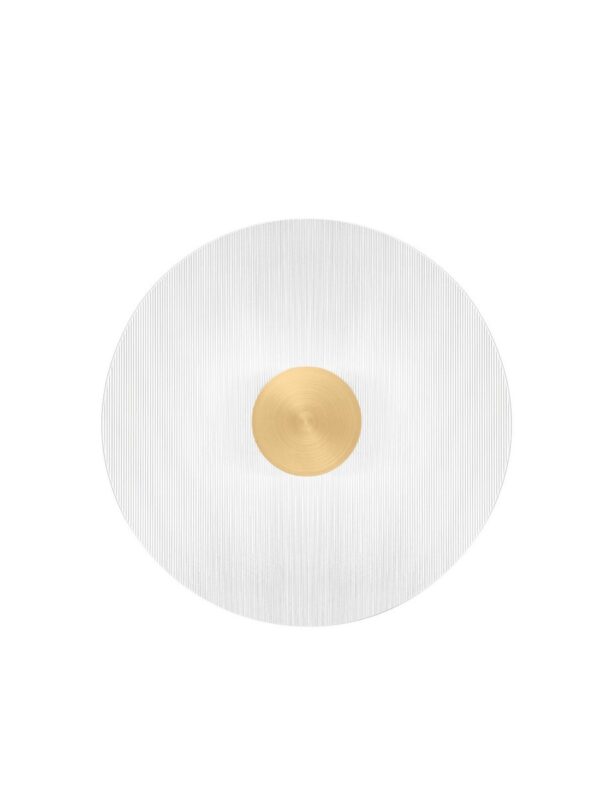 Kinkiet nowoczesny Luces Exclusivas TACORO, złoty, LED 6 W 3000 K, Ø 30 cm – LE46157