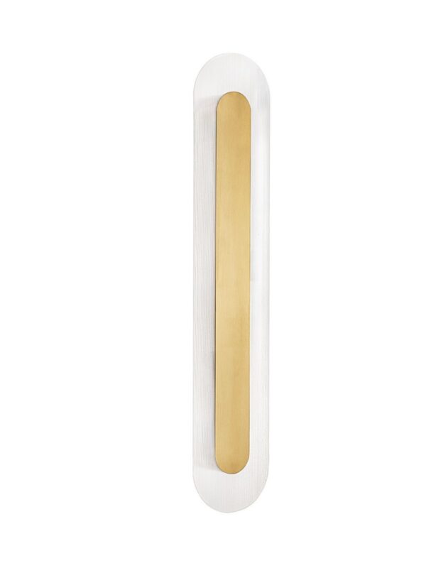 Kinkiet nowoczesny Luces Exclusivas TACORO, złoty, LED 16 W 3000 K, szer. 6,5 cm – LE46163