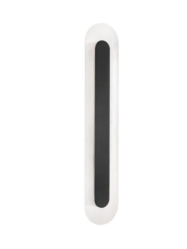 Kinkiet nowoczesny Luces Exclusivas TACORO, czarny, LED 16 W 3000 K, szer. 6,5 cm – LE46164