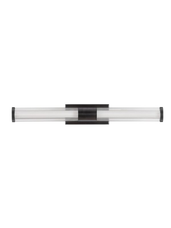 Kinkiet łazienkowy nowoczesny Luces Exclusivas TELDE, czarny, LED 10 W 3000 K, szer. 10 cm – LE46193