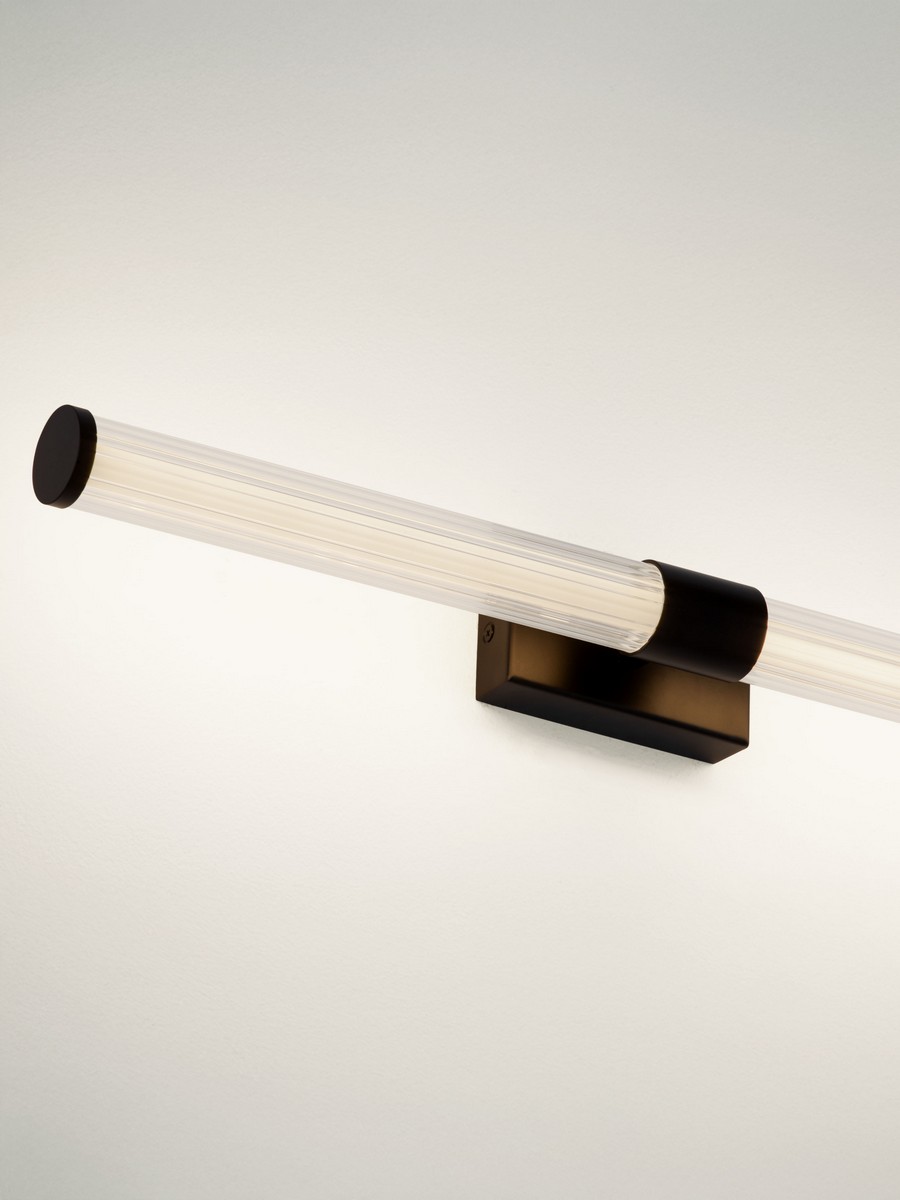 Kinkiet łazienkowy nowoczesny Luces Exclusivas TELDE, czarny, LED 12 W 3000 K, szer. 10 cm – LE46194 - obrazek 7