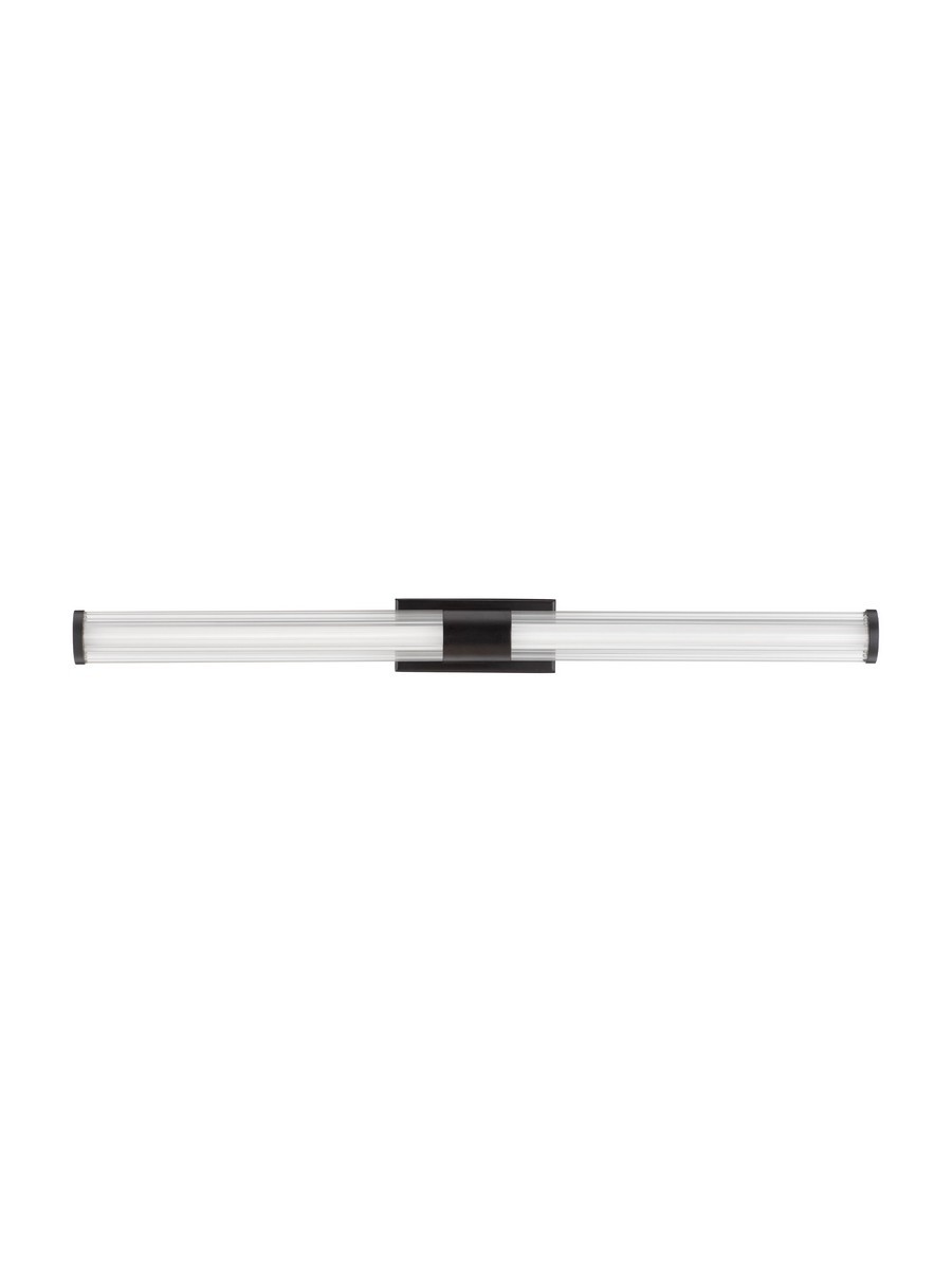 Kinkiet łazienkowy nowoczesny Luces Exclusivas TELDE, czarny, LED 12 W 3000 K, szer. 10 cm – LE46194