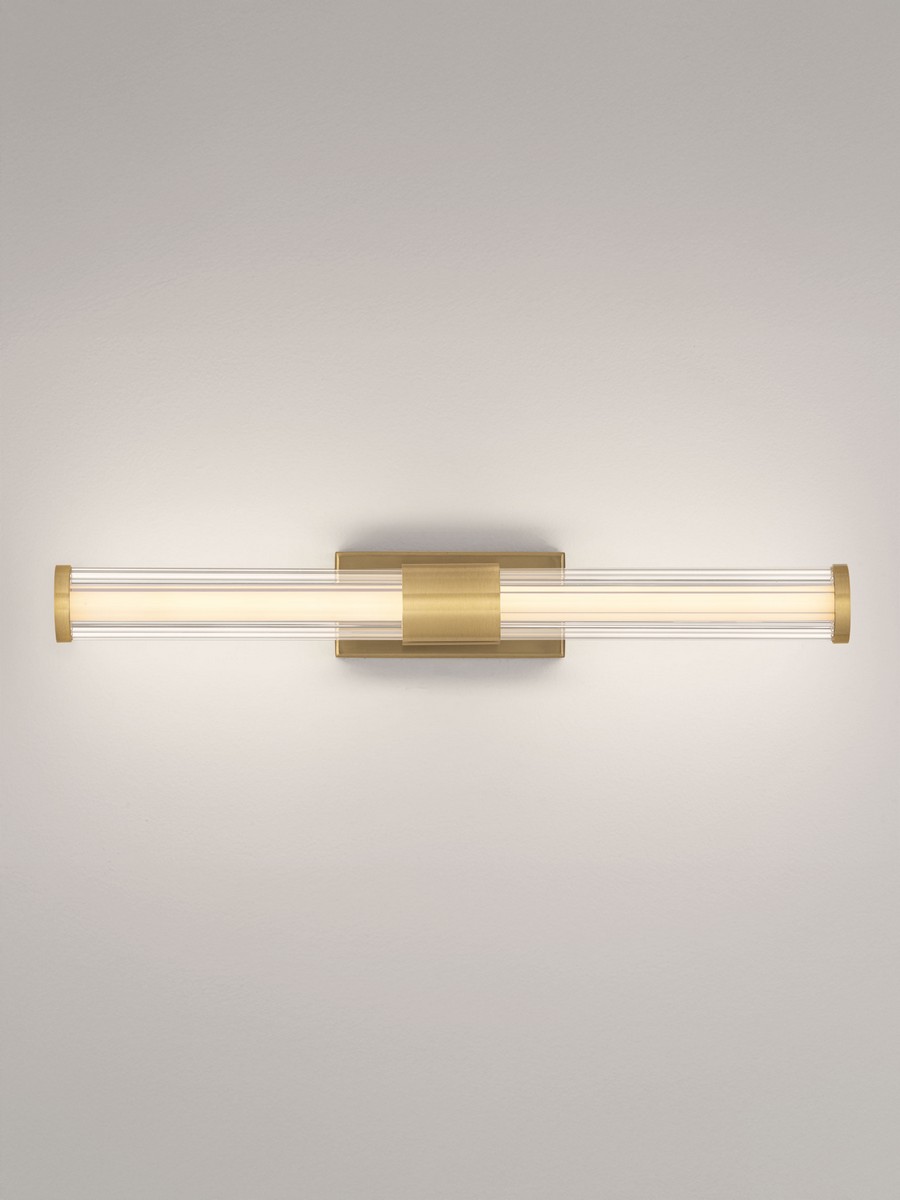 Kinkiet łazienkowy nowoczesny Luces Exclusivas TELDE, złoty, LED 10 W 3000 K, szer. 10 cm – LE46195 - obrazek 3