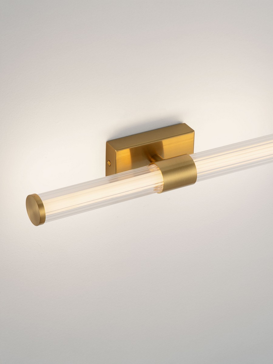Kinkiet łazienkowy nowoczesny Luces Exclusivas TELDE, złoty, LED 10 W 3000 K, szer. 10 cm – LE46195 - obrazek 6