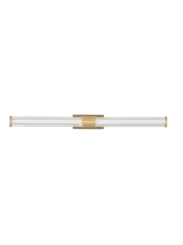 Kinkiet łazienkowy nowoczesny Luces Exclusivas TELDE, złoty, LED 12 W 3000 K, szer. 10 cm – LE46196