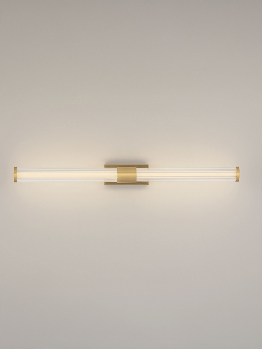 Kinkiet łazienkowy nowoczesny Luces Exclusivas TELDE, złoty, LED 12 W 3000 K, szer. 10 cm – LE46196 - obrazek 4