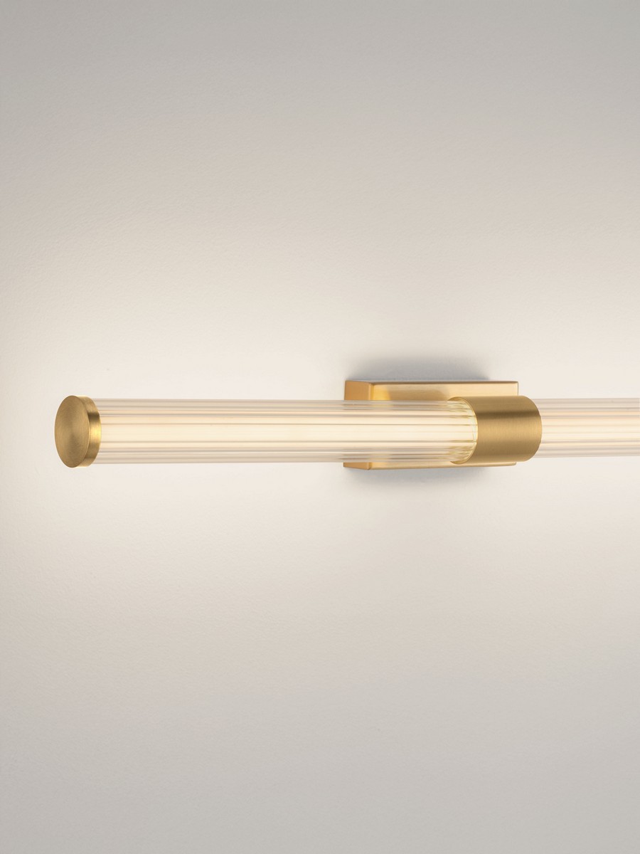 Kinkiet łazienkowy nowoczesny Luces Exclusivas TELDE, złoty, LED 12 W 3000 K, szer. 10 cm – LE46196 - obrazek 5