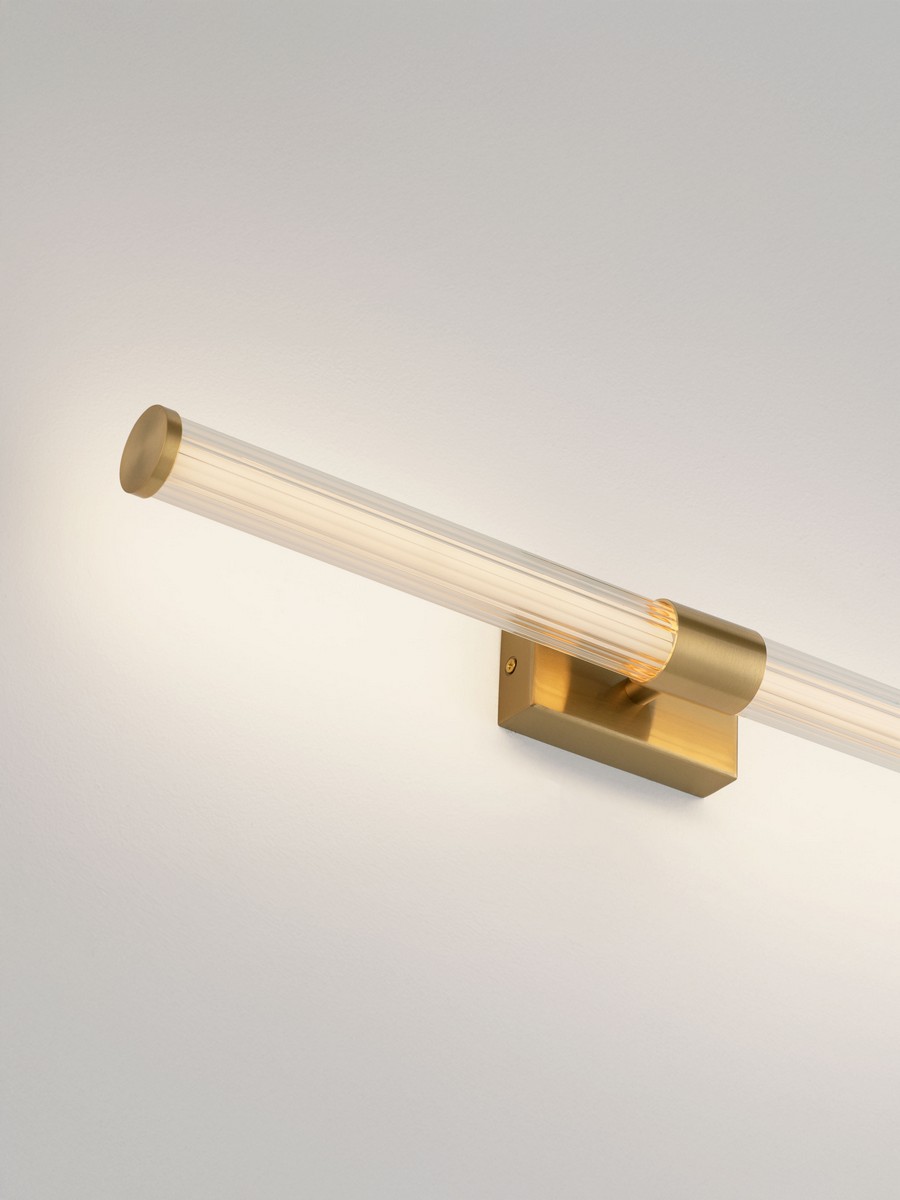 Kinkiet łazienkowy nowoczesny Luces Exclusivas TELDE, złoty, LED 12 W 3000 K, szer. 10 cm – LE46196 - obrazek 6
