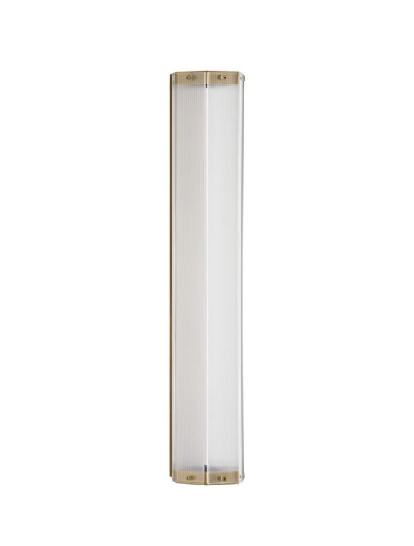 Kinkiet nowoczesny Luces Exclusivas TORREV, mosiądz antyczny, LED 10 W 3000 K, Ø 12 cm – LE46199