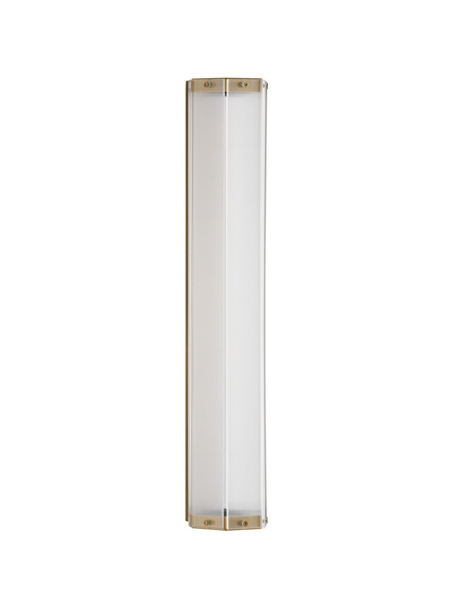 Kinkiet nowoczesny Luces Exclusivas TORREV, mosiądz antyczny, LED 10 W 3000 K, Ø 12 cm – LE46199