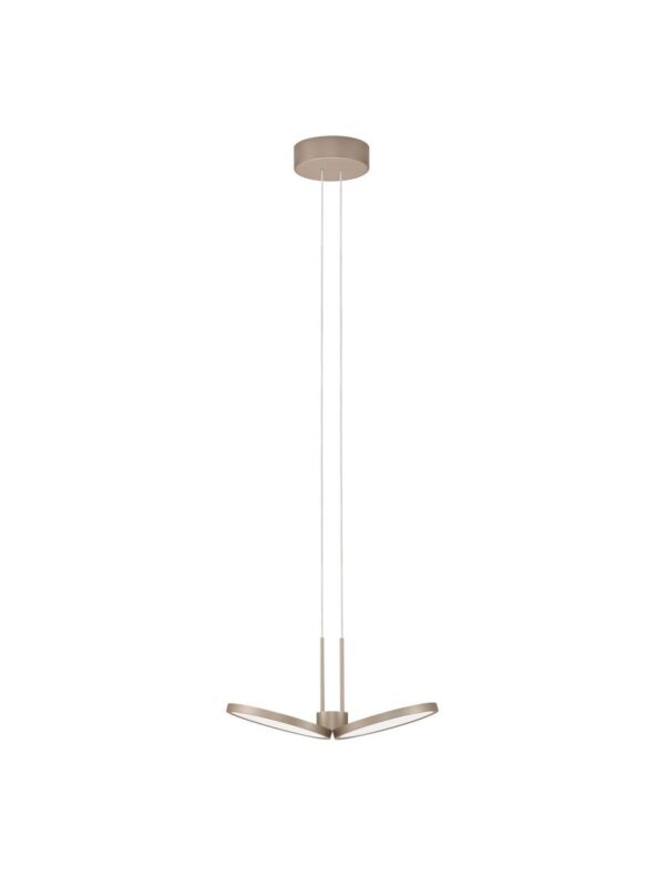 Lampa wisząca nowoczesna Luces Exclusivas VALVER, złota, LED 14 W, Ø 32,5 cm – LE46210