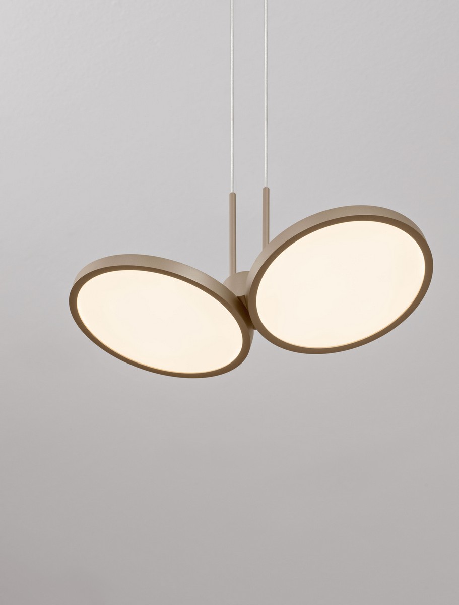 Lampa wisząca nowoczesna Luces Exclusivas VALVER, złota, LED 14 W, Ø 32,5 cm – LE46210 - obrazek 4