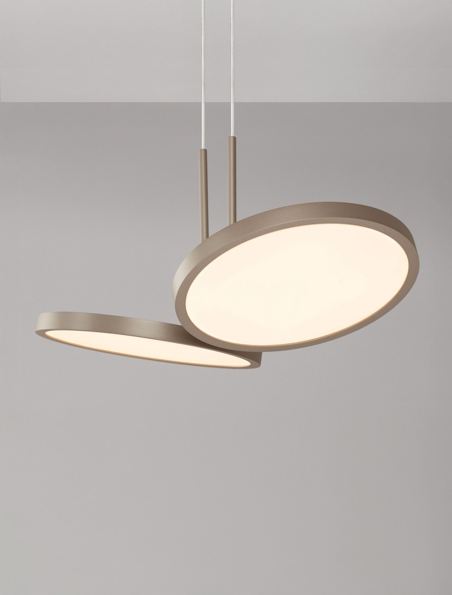 Lampa wisząca nowoczesna Luces Exclusivas VALVER, złota, LED 14 W, Ø 32,5 cm – LE46210 - obrazek 6