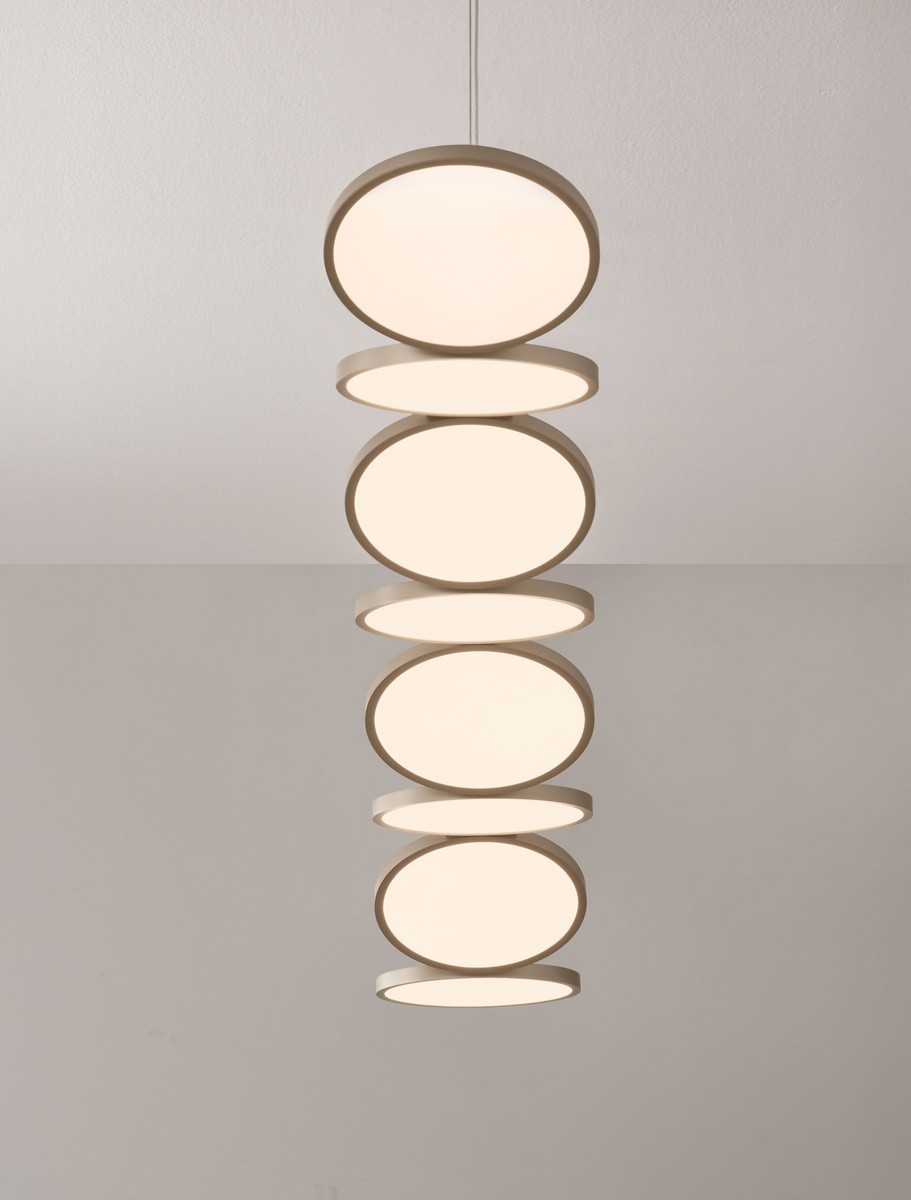 Lampa wisząca nowoczesna Luces Exclusivas VALVER, złota, LED 47 W, dł. 130 cm – LE46211 - obrazek 6
