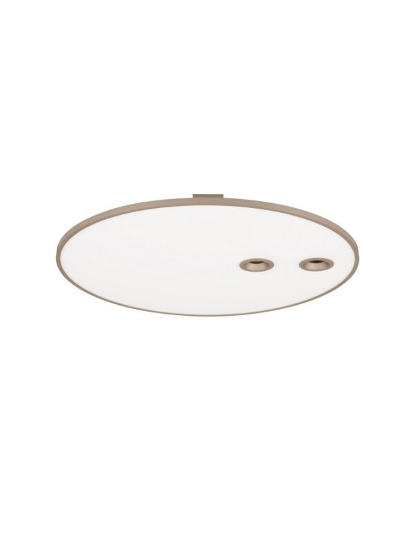 Plafon nowoczesny Luces Exclusivas VALVER, złoty, LED 53 W, Ø 60 cm – LE46212