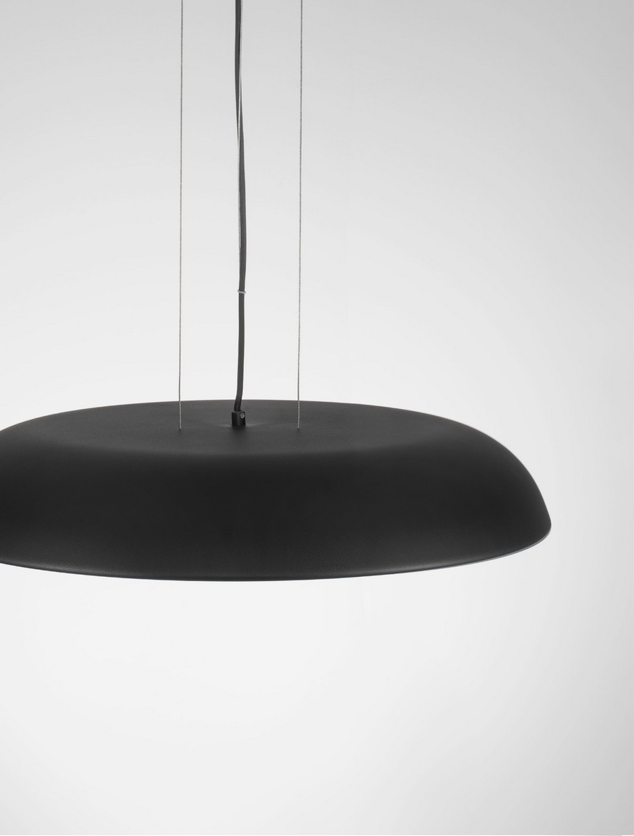 Lampa wisząca nowoczesna Luces Exclusivas VENCID, czarna, LED 44 W 3000 K, Ø 60 cm – LE46217 - obrazek 4