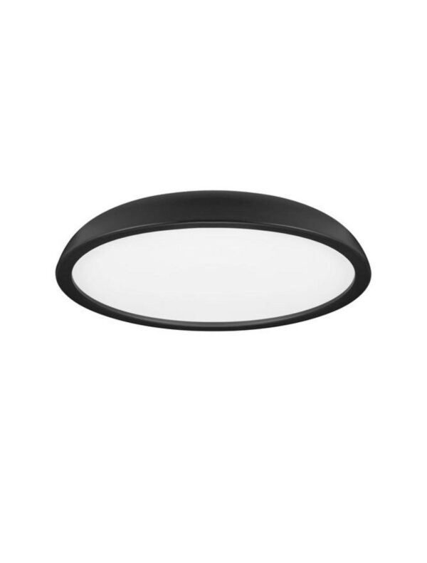 Plafon nowoczesny Luces Exclusivas VENCID, czarny, LED 44 W 3000 K, Ø 60 cm – LE46220