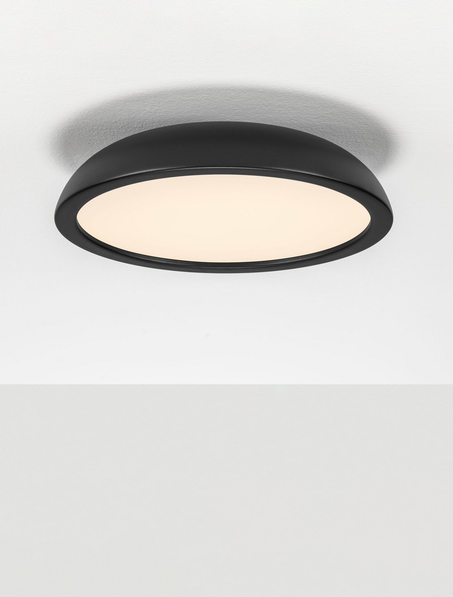Plafon nowoczesny Luces Exclusivas VENCID, czarny, LED 25 W 3000 K, Ø 45 cm – LE46221 - obrazek 3