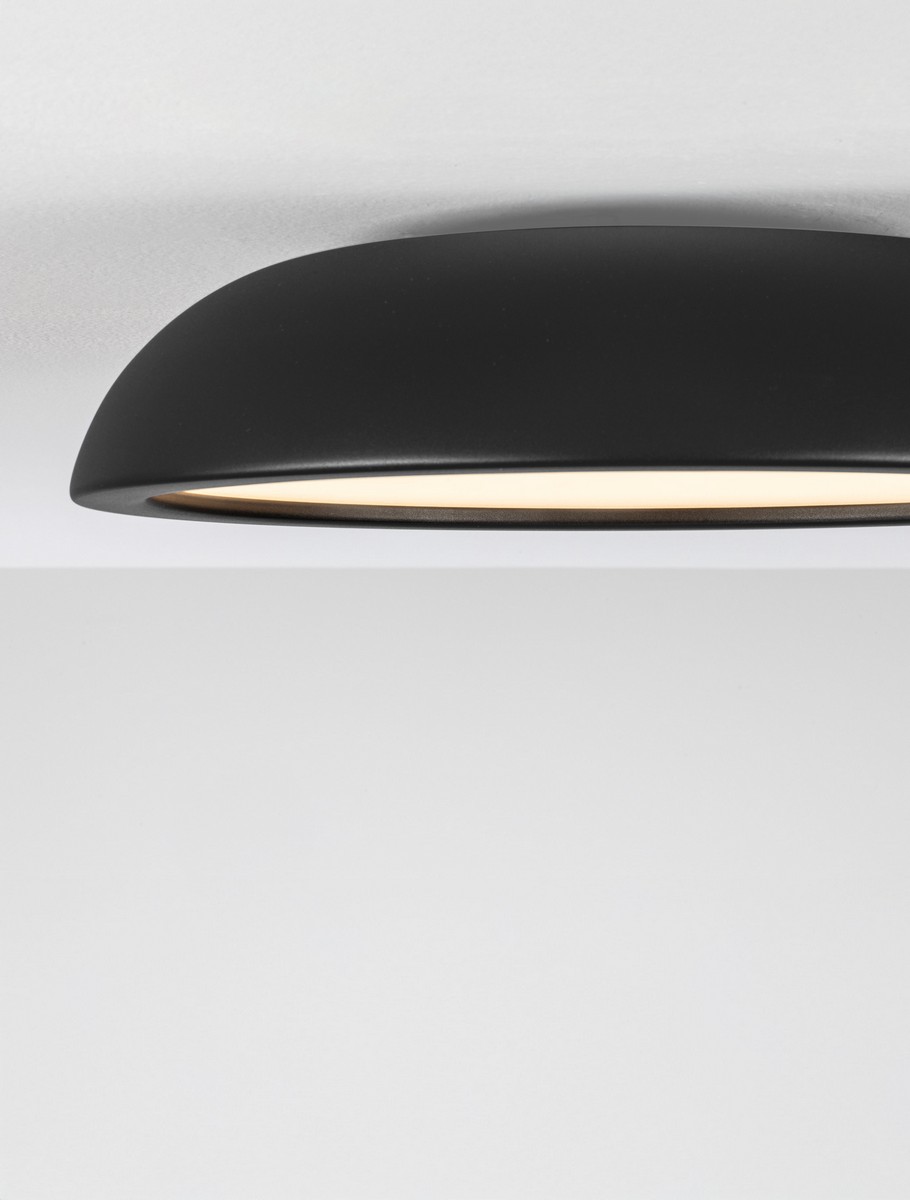 Plafon nowoczesny Luces Exclusivas VENCID, czarny, LED 25 W 3000 K, Ø 45 cm – LE46221 - obrazek 5