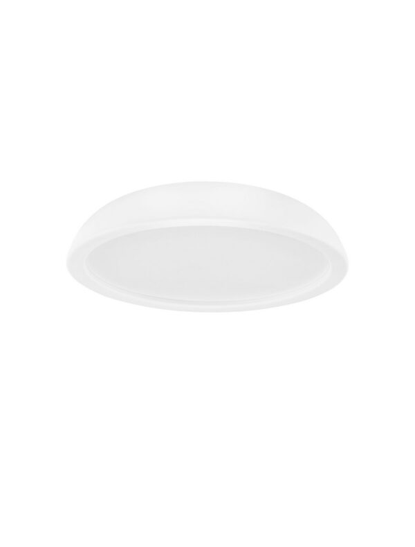 Plafon nowoczesny Luces Exclusivas VENCID, biały, LED 25 W 3000 K, Ø 45 cm – LE46223