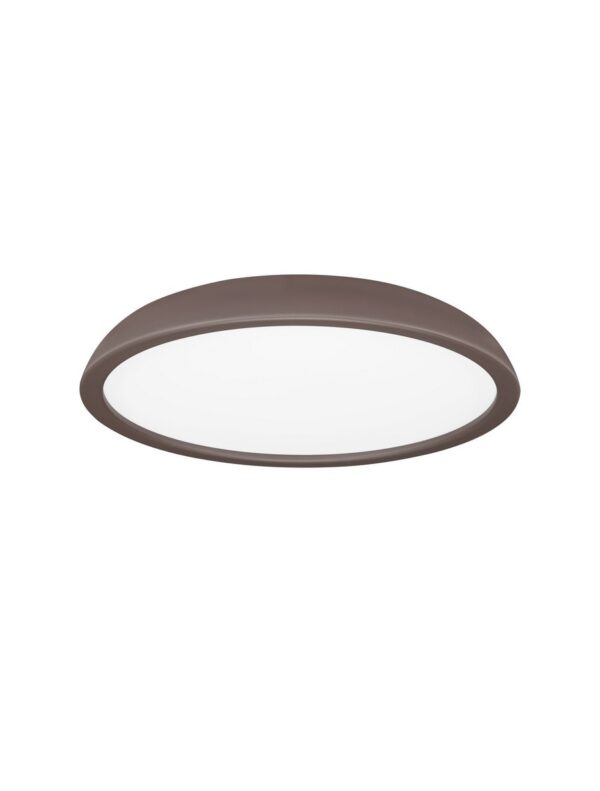 Plafon nowoczesny Luces Exclusivas VENCID, brązowy, LED 44 W 3000 K, Ø 60 cm – LE46224