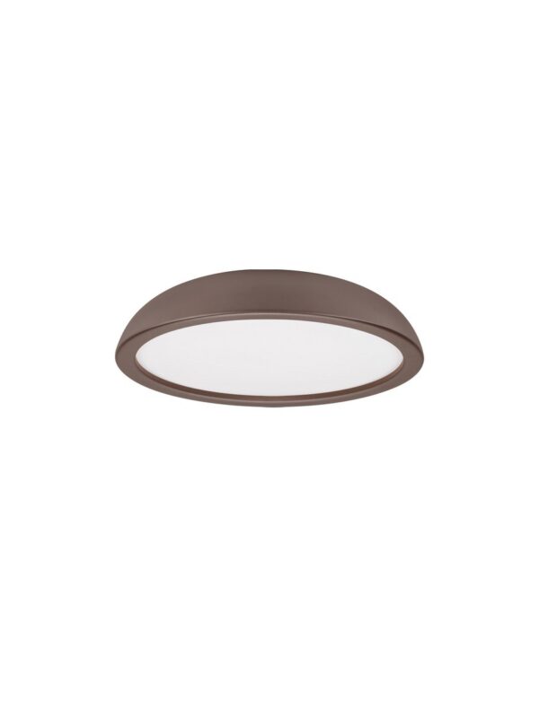Plafon nowoczesny Luces Exclusivas VENCID, brązowy, LED 25 W 3000 K, Ø 45 cm – LE46225