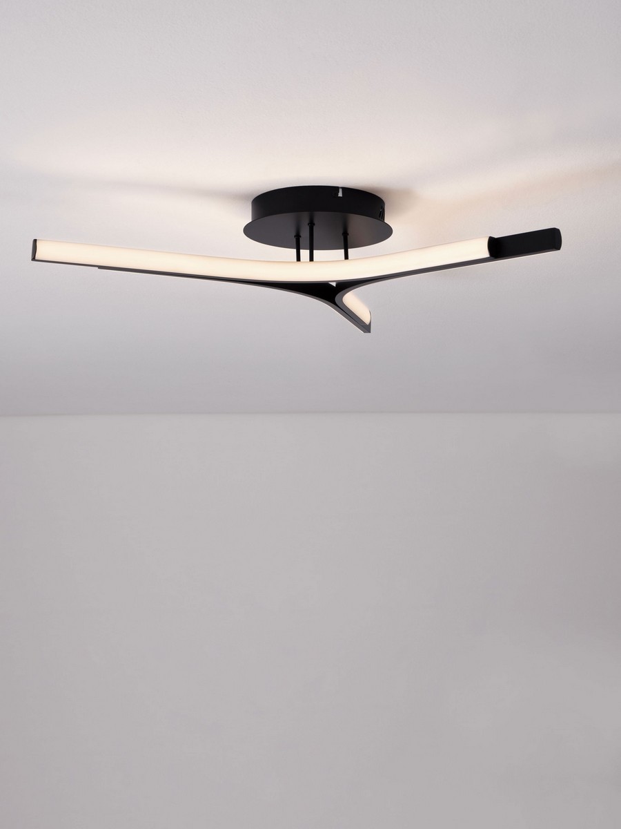 Plafon nowoczesny Luces Exclusivas UJUE, czarny, LED 29 W 3000 K, Ø 70 cm – LE46226 - obrazek 4