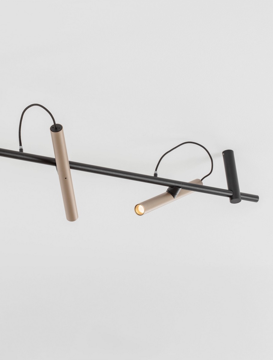Plafon nowoczesny Luces Exclusivas YAGUARU, czarno-złoty, LED 22 W 3000 K, szer. 7 cm – LE46231 - obrazek 4