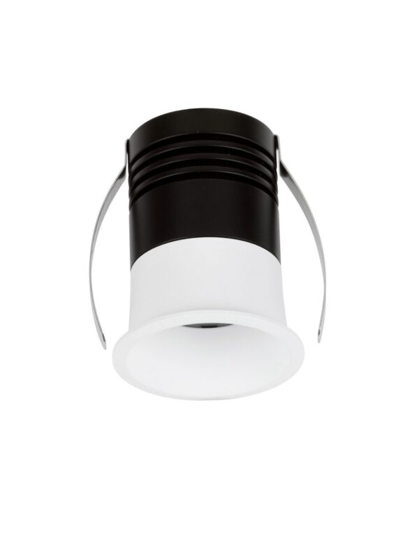 Oprawa wpuszczana minimalistyczna Luces Exclusivas ARAHAL, biała, LED 6 W 3000 K, Ø 3,9 cm – LE62006