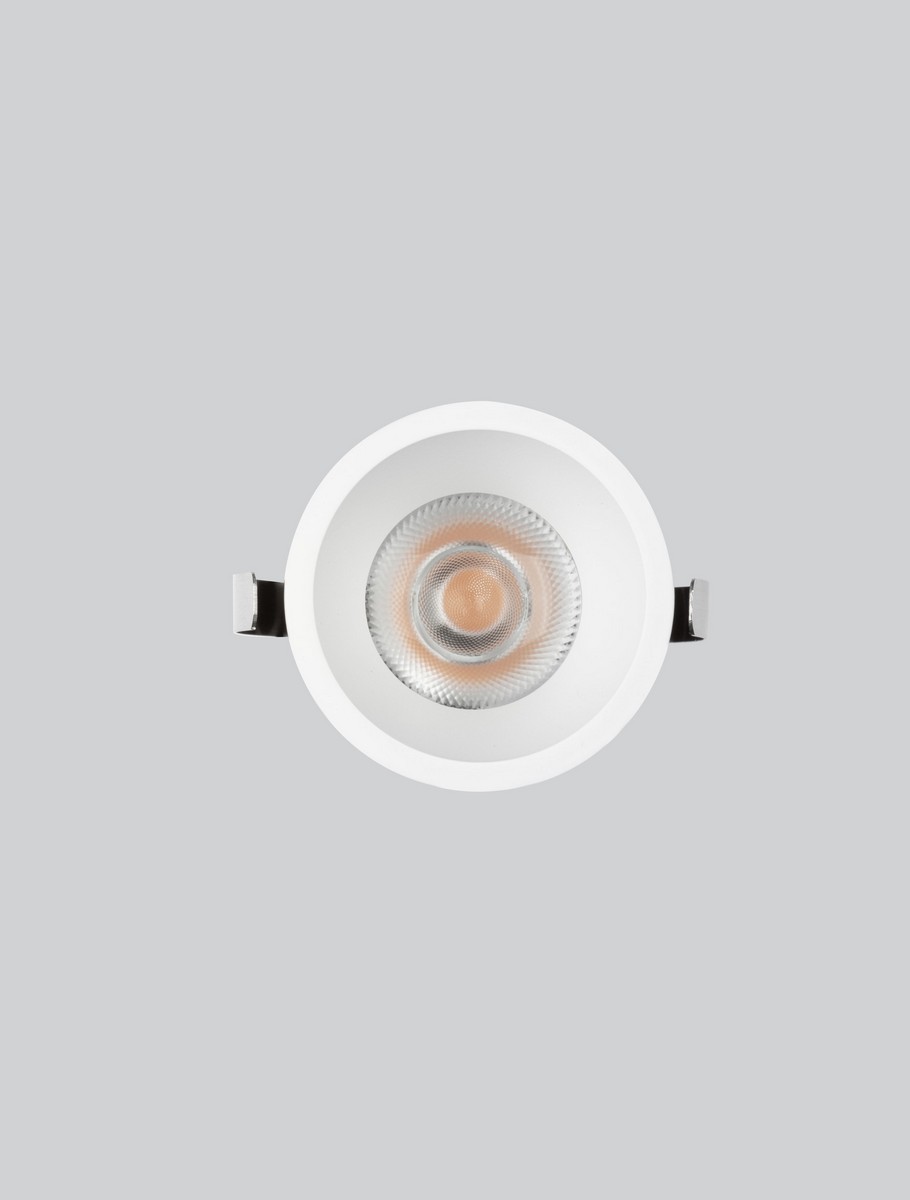 Oprawa wpuszczana minimalistyczna Luces Exclusivas ARAHAL, biała, LED 6 W 3000 K, Ø 3,9 cm – LE62006 - obrazek 2