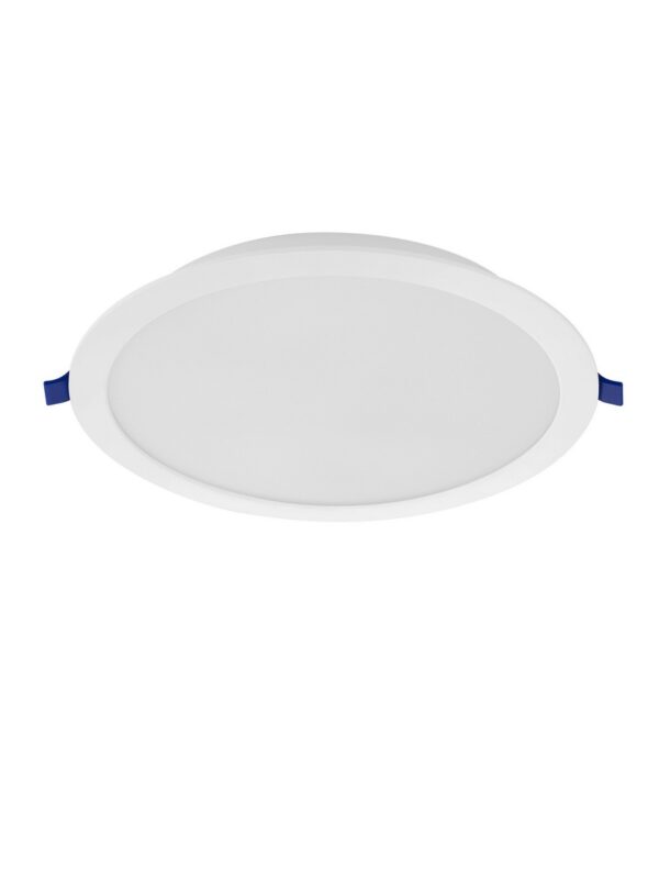 Oprawa wpuszczana minimalistyczna Luces Exclusivas ASTORGA, biała, LED 24 W 4000 K, Ø 22,2 cm – LE62015