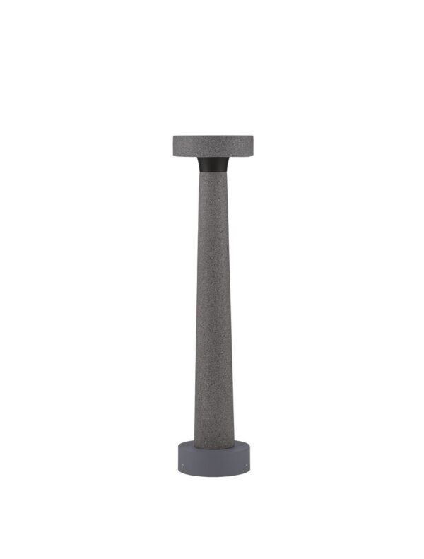 Słupek ogrodowy minimalistyczny Luces Exclusivas BERANGA, czarny, LED 5 W 3000 K, wys. 50 cm – LE62057