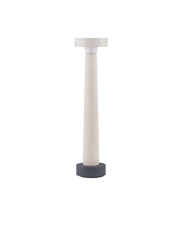 Słupek ogrodowy nowoczesny Luces Exclusivas BERANGA, biały, LED 5 W 3000 K, wys. 50 cm – LE62058