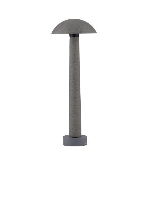 Słupek ogrodowy minimalistyczny Luces Exclusivas BERJA, czarny, LED 7 W 3000 K, wys. 55 cm – LE62060