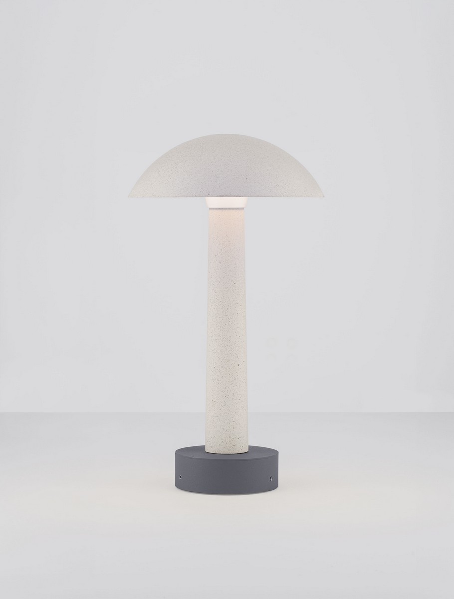 Słupek ogrodowy minimalistyczny Luces Exclusivas BERJA, biały, LED 7 W 3000 K, wys. 35 cm – LE62061 - obrazek 2