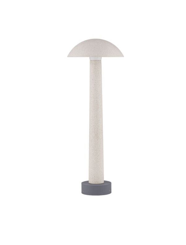 Słupek ogrodowy minimalistyczny Luces Exclusivas BERJA, biały, LED 7 W 3000 K, wys. 55 cm – LE62062
