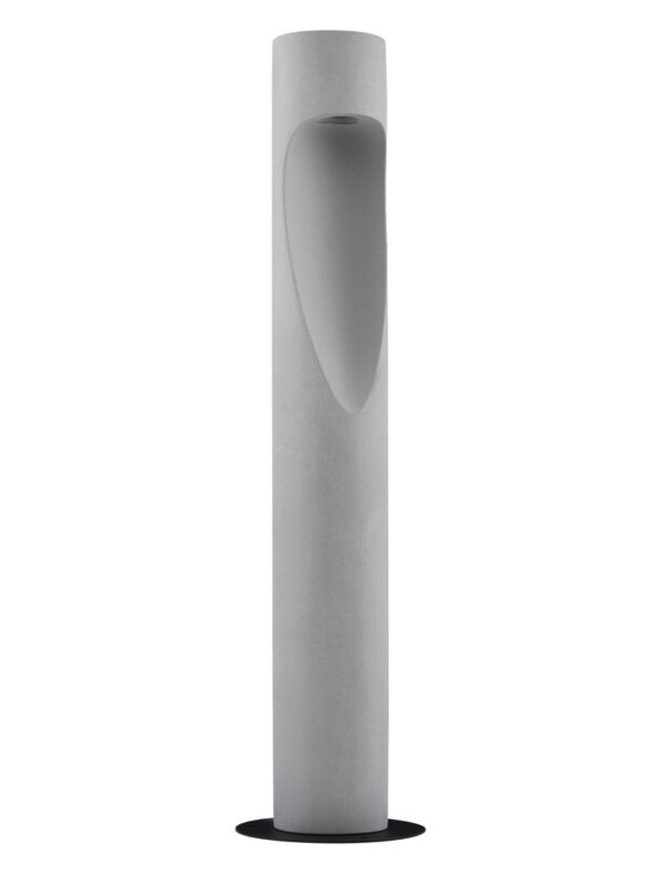 Słupek ogrodowy minimalistyczny Luces Exclusivas BOIRO, szary, LED 6 W 3000 K, wys. 75 cm – LE62068