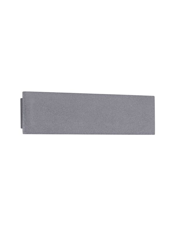 Kinkiet zewnętrzny minimalistyczny Luces Exclusivas BRIVIA, czarny, LED 11 W 3000 K, szer. 4,5 cm – LE62070