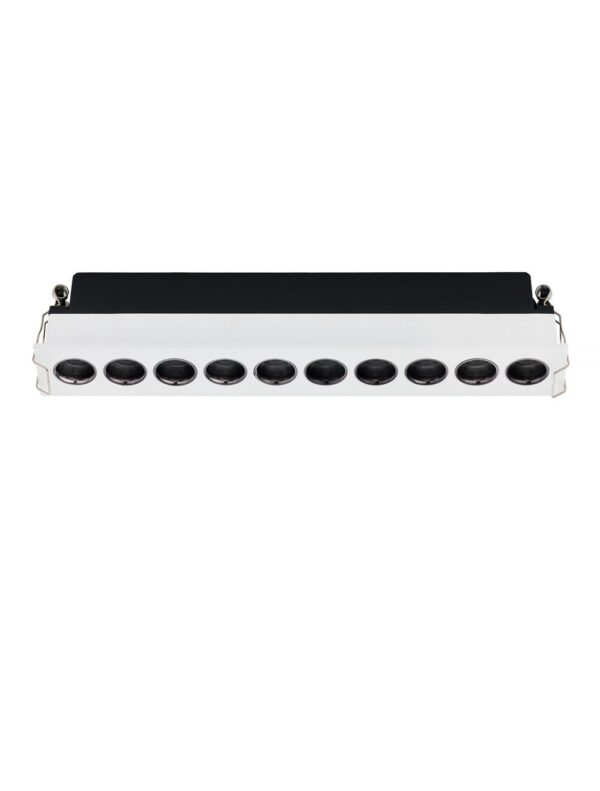 Oprawa wpuszczana nowoczesna Luces Exclusivas CARRIZ, biała, LED 14 W 3000 K, szer. 3,2 cm – LE62246