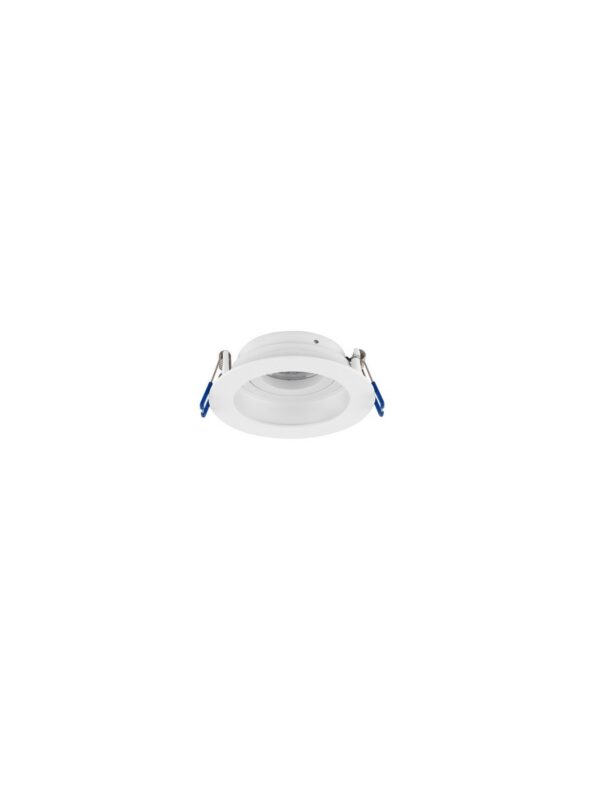 Oprawa wpuszczana minimalistyczna Luces Exclusivas CASTIL, biała, 1 × GU10, Ø 10 cm – LE62274