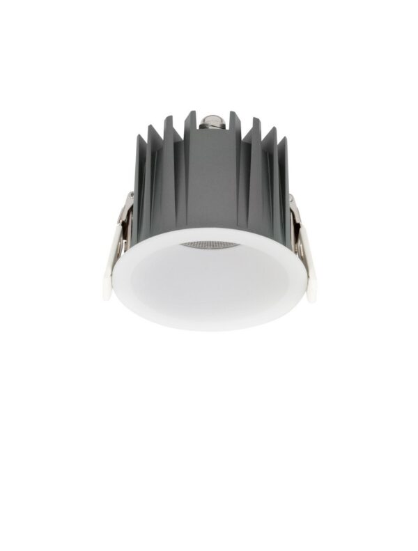 Oprawa wpuszczana nowoczesna Luces Exclusivas COBISA, biała, LED 15 W 4000 K, Ø 8,3 cm – LE62326
