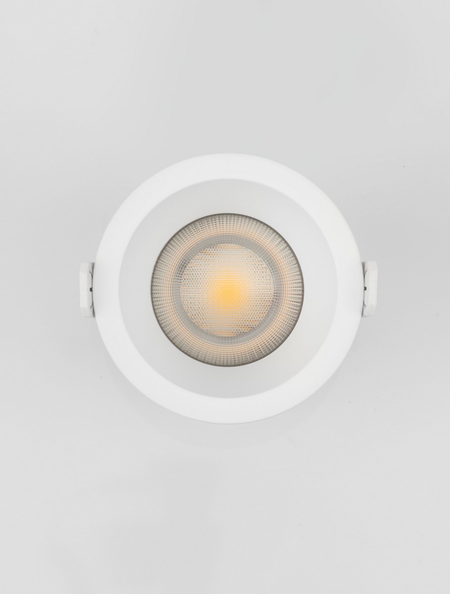 Oprawa wpuszczana nowoczesna Luces Exclusivas COBISA, biała, LED 15 W 4000 K, Ø 8,3 cm – LE62326 - obrazek 2