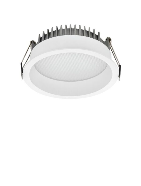 Oprawa wpuszczana skandynawska Luces Exclusivas COCENT, biała, LED 14 W 4000 K, Ø 13,6 cm – LE62350