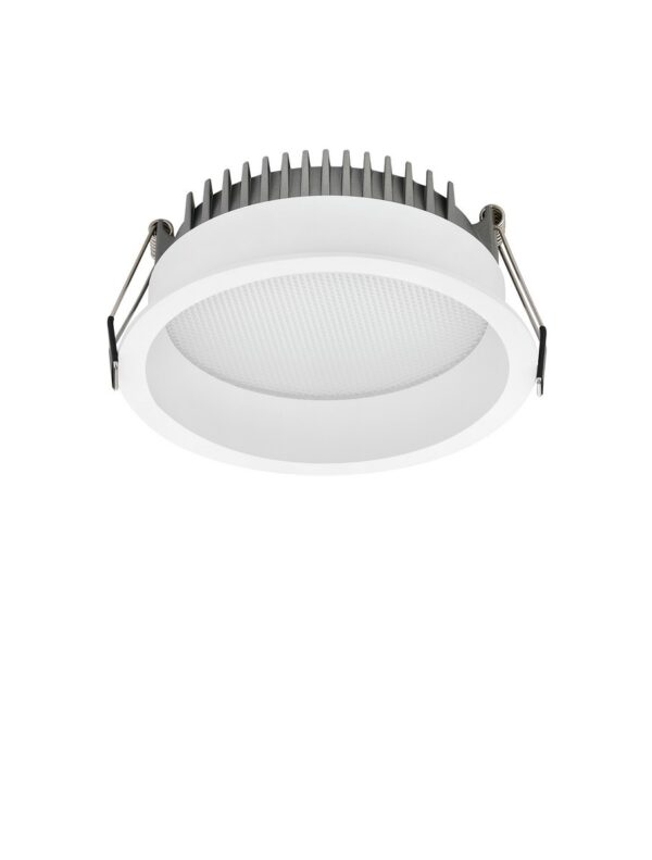 Oprawa wpuszczana skandynawska Luces Exclusivas COCENT, biała, LED 23 W 4000 K, Ø 17,6 cm – LE62354